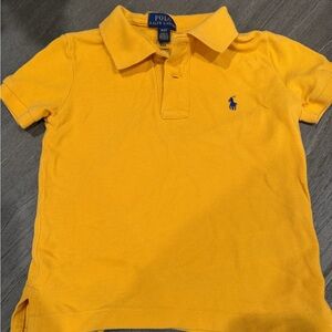 Polo by Ralph Lauren Kids Mustard Yellow Polo Shirt 4t